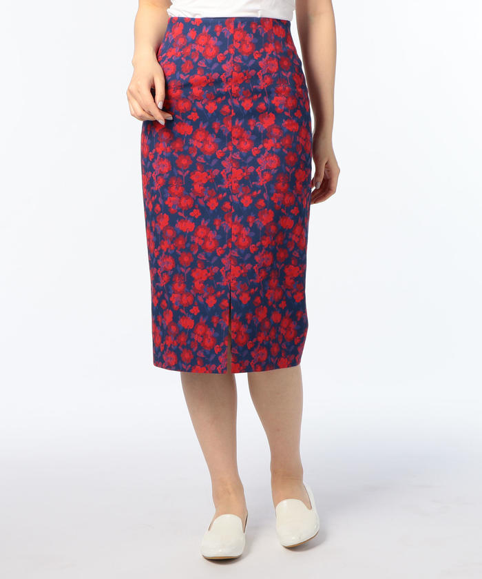新作*DRIES VAN NOTEN*フラワージャガード ペンシルスカート セール】フラワージャガードペンシルスカート(500822352