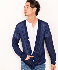 VICCI/ビッチ VICCI VICCI カラバリサマーニット長袖カーディガン 薄手 サマーニット ユニセックス 男女兼用 サーフ 海 コンパクト 軽量 【C】/500839844