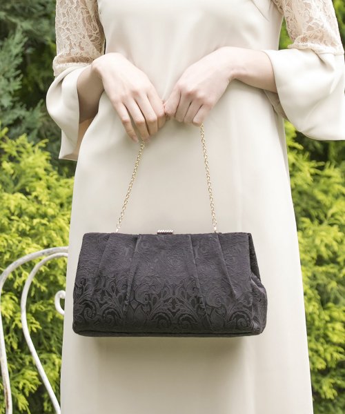 セール 50 Off 結婚式 お呼ばれ対応 花柄ジャガードパーティーバッグ フォルムフォルマ Form Forma D Fashion