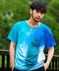 Blue Wax/Tシャツ メンズ ブランド オシャレ 大人 Blue Wax ブルーワックス Are floating surfboard 半袖 半袖Tシャツ クルーネック ト/500876607