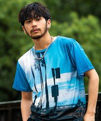 Blue Wax/Tシャツ メンズ ブランド オシャレ 大人 Blue Wax ブルーワックス Are floating surfboard 半袖 半袖Tシャツ クルーネック ト/500876610