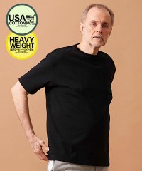 CavariA/キャバリア CavariA CavariA USAビッグシルエットクルーネック半袖無地Tシャツ メンズ 半袖 大きいサイズ 無地 USAコットン トップス カッ/500881296
