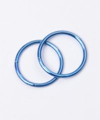 AZZURRO/アズーロ AZZURRO AZZURRO【アズーロ】セグメントリングピアス(内径12mm)/500890567