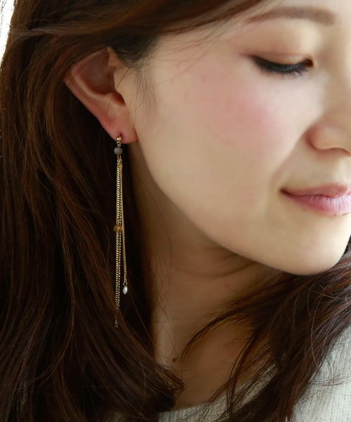 セール ロングチェーンピアス イヤリング Beq Pettina Made In Japan コレカラ Colleca La D Fashion セール ロングチェーンピアス イヤリング Beq Pettina Made In Japan コレカラ Colleca La D Fashion