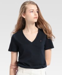 TOMMY HILFIGER/ベーシックVネックTシャツ/500219434