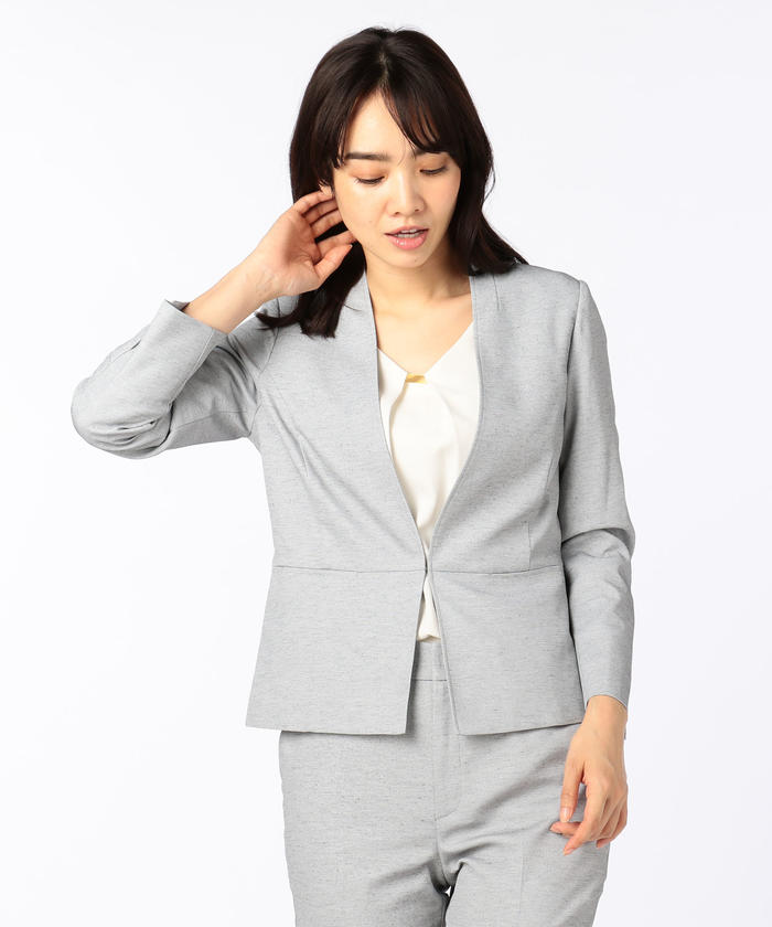 NOLLY'S sophi ドライOXパンツスーツ　サイズ36 グレー NOLLEY'S Sophi」 パンツ 36 グレー系その他3 レディース
