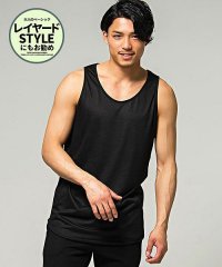 CavariA/キャバリア CavariA CavariA ロング丈タンクトップ メンズ おしゃれ ロング丈 メンズ 大人 カジュアル ファッション シンプル ノースリーブ ロ/500922976