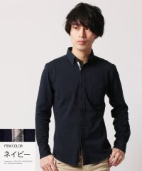 THE CASUAL/カジュアル THE CASUAL (バイヤーズセレクト) Buyer's Select 吸湿 速乾 鹿の子 長袖 シャツ 4ーLL ホワイトー1/500927608