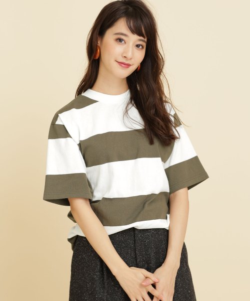 セール Web限定 太ボーダーtシャツ ナノ ユニバース Nano Universe D Fashion
