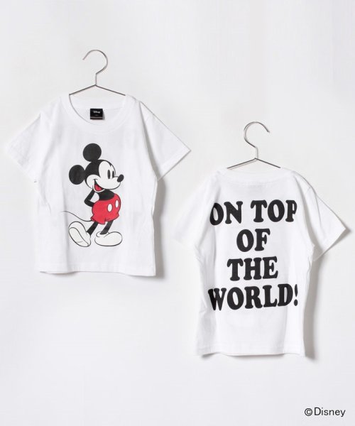 親子リンク キッズ ディズニー ミッキーバックロゴtシャツ イッカ キッズ Ikka Kids D Fashion