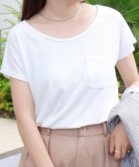 SocialGIRL/ソーシャルガール SocialGIRL 美ラインシンプルTシャツ/500955714