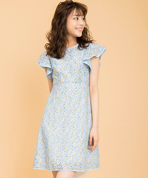 セール 小花プリント 花刺繍ワンピース トランテアン ソン ドゥ モード 31 Sons De Mode D Fashion セール 小花プリント 花刺繍ワンピース トランテアン ソン ドゥ モード 31 Sons De Mode D Fashion