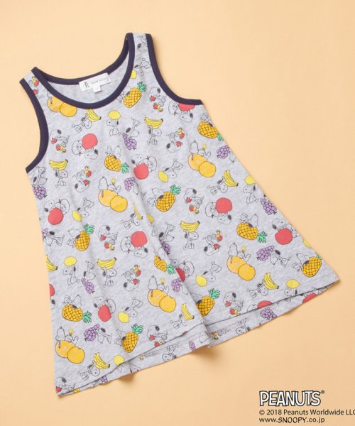 セール 50 Off Rope Picnic Kids Peanuts Snoopy フルーツ柄ワンピース ロぺピクニックキッズ Rope Picnic Kids D Fashion