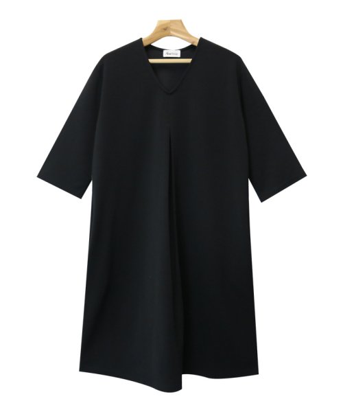 M 13 Vネック ワンピース ロング丈 7分袖 ジャージー素材 マキシ丈 アンドミー And Me D Fashion M 13 Vネック ワンピース ロング丈 7分袖 ジャージー素材 マキシ丈 アンドミー And Me D Fashion