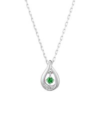 4℃/ヨンドシー 4℃ K10ホワイトゴールドネックレス/501007948