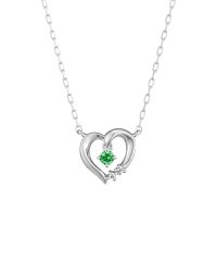 4℃/ヨンドシー 4℃ K10ホワイトゴールドネックレス/501007949