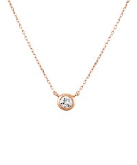 Canal ４℃/カナルヨンドシー Canal4℃ K18ピンクゴールド ダイヤモンド ネックレス/501029868