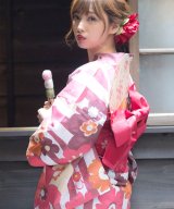 その他系13(8:あずき色地にレトロ桜)