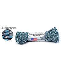 BACKYARD FAMILY/ノーブランド No Brand アトウッド・ロープ MFG ATWOOD ROPE MFG. パラコード 100フィート CAMO/PATTERN/501037758