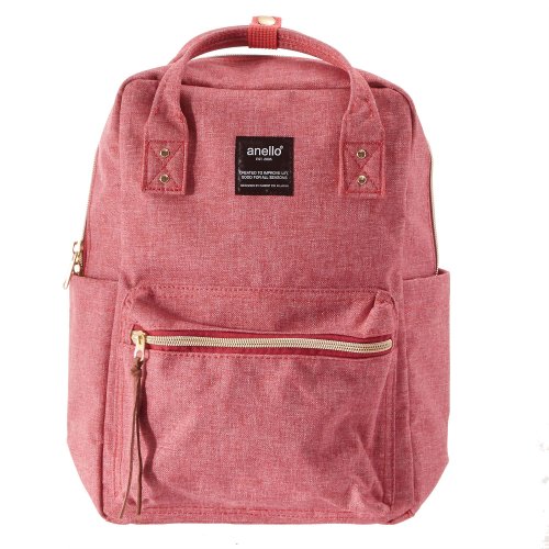 アネロ Anello At C1222 杢ポリキャンバススクエアミニリュック バックヤード Backyard D Fashion