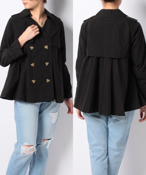 セール 70%OFF】:バックプリーツショートトレンチ/T(501064965) | ナノ・ユニバース(nano・universe) - d fashion セール 70%OFF】:バックプリーツショートトレンチ/T(501064965) | ナノ・ユニバース(nano・universe) - d fashion