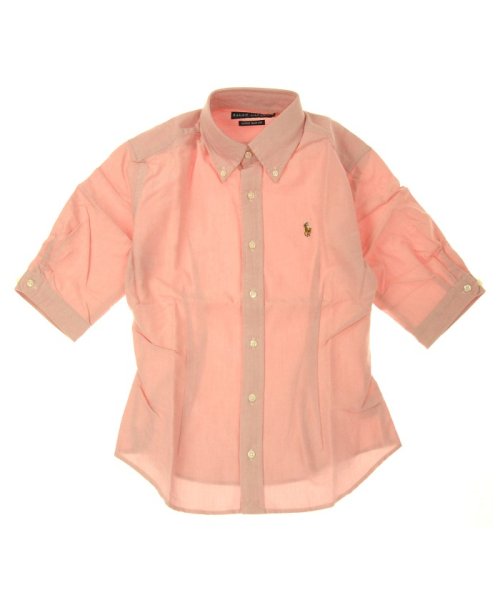 クーポン ポロラルフローレン レディース シャツ 半袖 ポロラルフローレン Polo Ralph Lauren D Fashion
