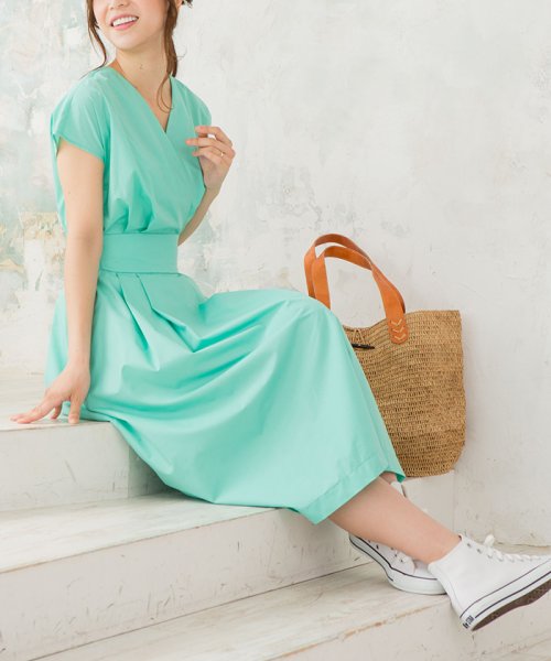 セール カシュクールスタイルアップワンピース シルフ Sylph D Fashion セール カシュクールスタイルアップワンピース シルフ Sylph D Fashion
