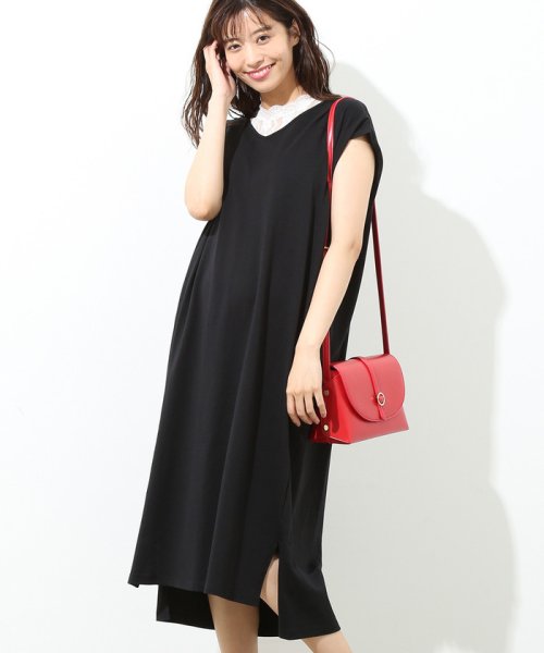 セール 60 Off Vネックiラインカットワンピース ビス Vis D Fashion セール 60 Off Vネックiラインカットワンピース ビス Vis D Fashion