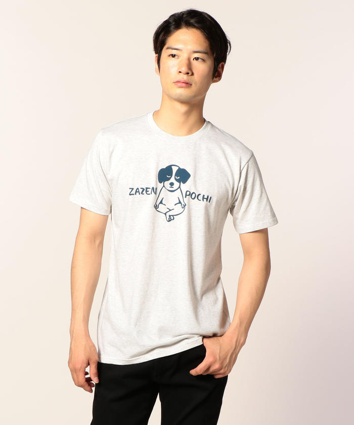 ZAZEN POCHI Tシャツ(501120353) | ポチタマランド(POCHITAMA ZAZEN POCHI Tシャツ(501120353) | ポチタマランド(POCHITAMA