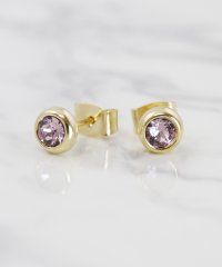 ninon/スワロフスキージルコニア 誕生石モチーフピアス/501107337