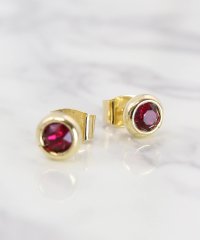 ninon/スワロフスキージルコニア 誕生石モチーフピアス/501107337