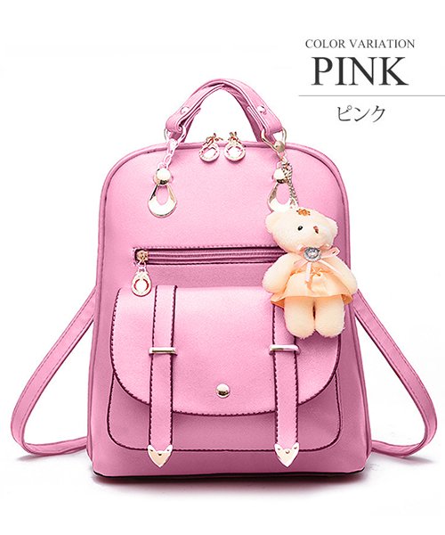 ハンド ショルダー リュックの3wayバッグ レディース 春 アクセサリー 鞄 かばん バック Pu トートバッグ 通勤通学 Vl 5077 アミュレット Amulet D Fashion
