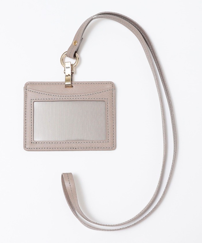 SHIPS: 【SAFFIANO LEATHER】イタリアンレザー IDケース