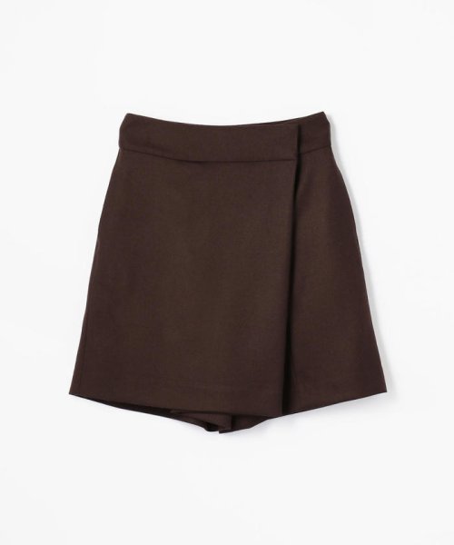 セール 50 Off 別注 金子綾xmacphee ウールストレッチ アシンメトリーショートパンツ Macphee Macphee D Fashion セール 50 Off 別注 金子綾xmacphee ウールストレッチ アシンメトリーショートパンツ Macphee Macphee D Fashion