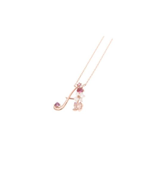 フラワーレターズイニシャルネックレス大 サマンサティアラ Samantha Tiara D Fashion フラワーレターズイニシャルネックレス大 サマンサティアラ Samantha Tiara D Fashion