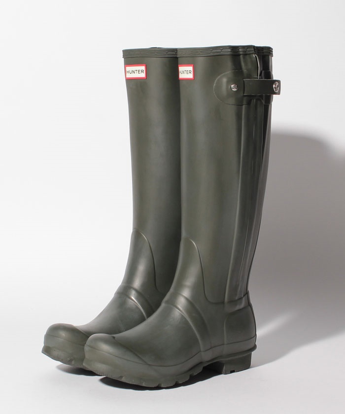 レインシューズ HUNTER [WOMEN] Original Chelsea Rain Boots Bitter Choco WFS2 HUNTER ハンター オリジナル チェルシー レインブーツ 長靴 防水