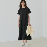 coca/コカ coca エンボス半袖マキシワンピース/501200160