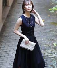 PourVous/プールヴー PourVous スピンドルワンピースドレス大きいサイズロング&ノースリーブ結婚式フォーマル ワンピース パーティードレス 20代 30代 40代/501195356