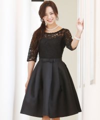 PourVous/プールヴー PourVous レースクラシック ロングスカート/結婚式ワンピース 二次会・謝恩会・セレモニー大きいサイズ対応フォーマルパーティードレス/501195346