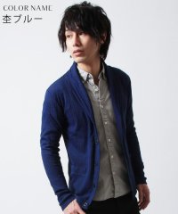 THE CASUAL/カジュアル THE CASUAL (スプ) SPU ランダムテレコ長袖ショールカーディガン/501242555