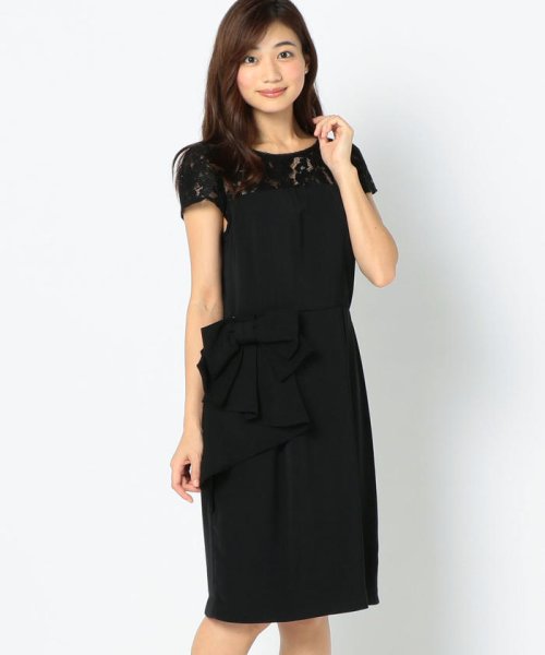 セール リボン付きタイトドレス ミッシュマッシュ Misch Masch D Fashion