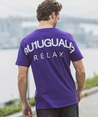 1PIU1UGUALE3 RELAX/1PIU1UGUALE3 RELAX(ウノピゥウノウグァーレトレ) バックロゴプリント 半袖 Tシャツ カットソー/501267890