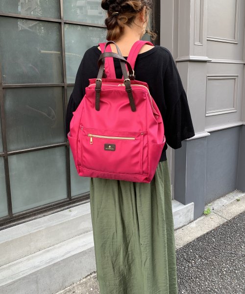 クーポン Via Demizon ビアデミゾン ショルダーポーチ付きナイロン3wayリュック ピーアイ Pi D Fashion クーポン Via Demizon ビアデミゾン ショルダーポーチ付きナイロン3wayリュック ピーアイ Pi D Fashion