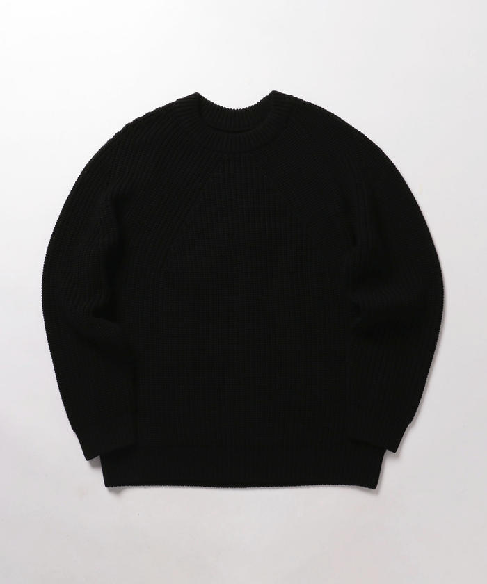 BATONER バトナー SIGNATURE HALF ZIP KNIT シグネチャー ハーフ