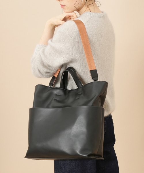 2wayソリッドトートバッグ アダム エ ロペ Adam Et Rope D Fashion