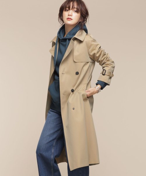 セール Marisol 10月号掲載 Wind Proof トレンチコート ナノ