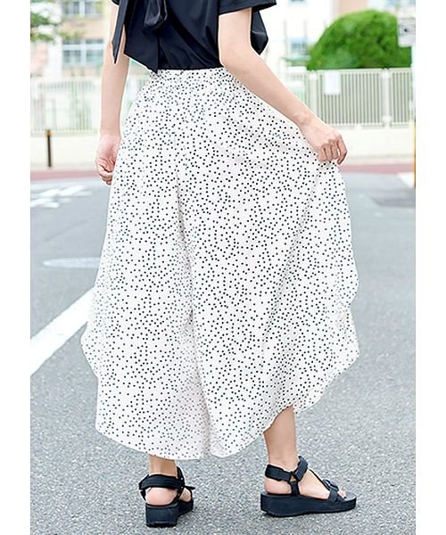 ドット柄変形ガウチョパンツ Happy急便 By Verita Jp Happy Exp D Fashion ドット柄変形ガウチョパンツ Happy急便 By Verita Jp Happy Exp D Fashion