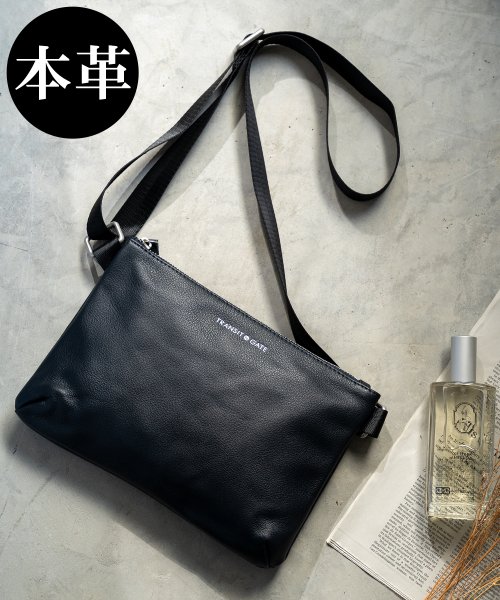 セール 30 Off 新色グレー Transitgate G2 本革 サコッシュ ショルダーバッグ デバイス メンズ Device D Fashion