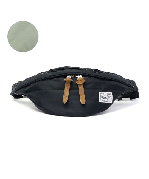吉田カバン ポーター ウエストバッグ Porter Reef リーフ ウエストポーチ ボディバッグ Waist Bag S 斜めがけ 813 060 ポーター Porter D Fashion