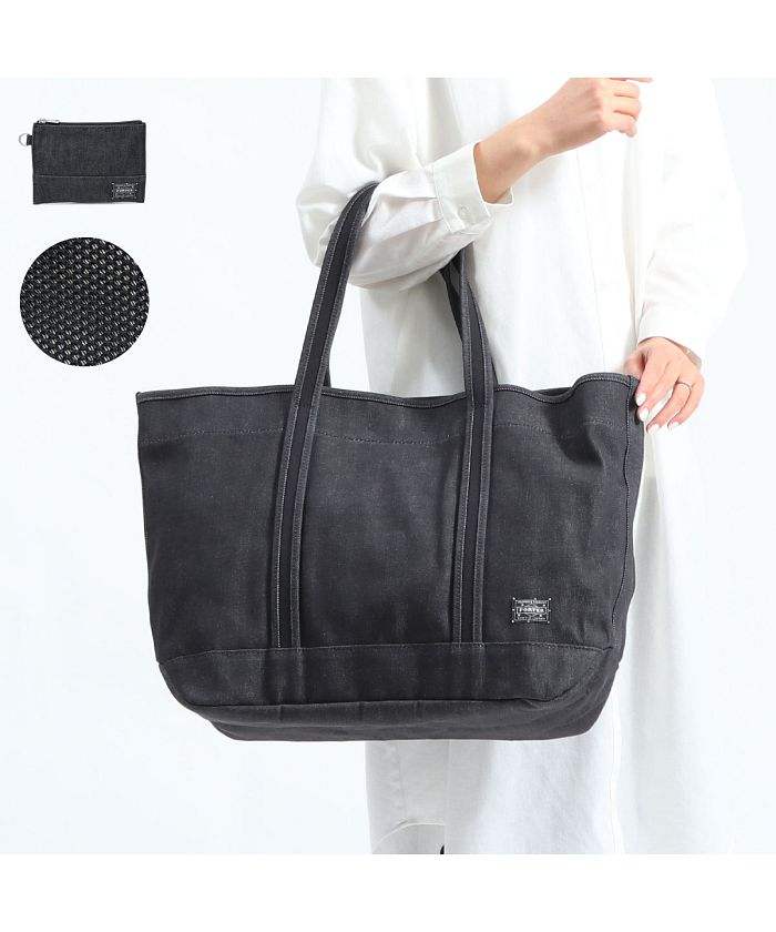 ポーター PORTER ポーターガール ボーイフレンドトート デニム